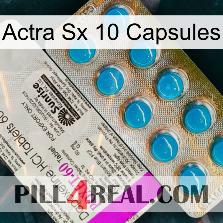 Actra Sx 10 Capsules new07